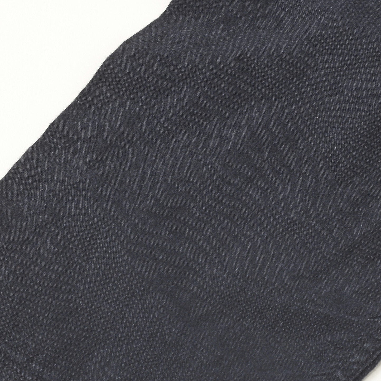 LINEN COTTON CANVAS TROUSERS