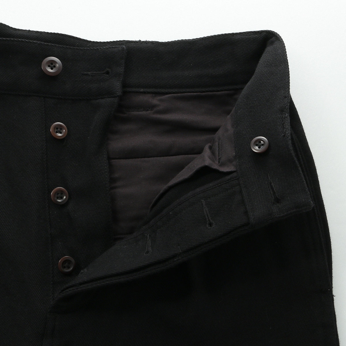 LIGHT COTTON WOOL DRILL TROUSERS