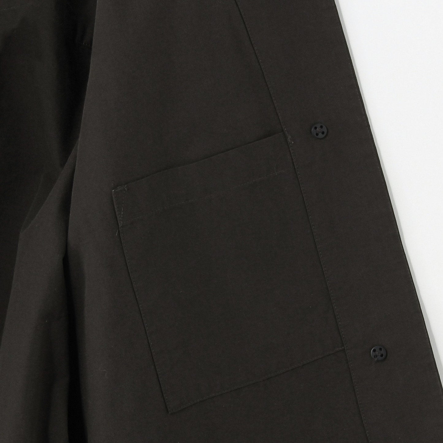 WASHED COTTON POPLIN COAT