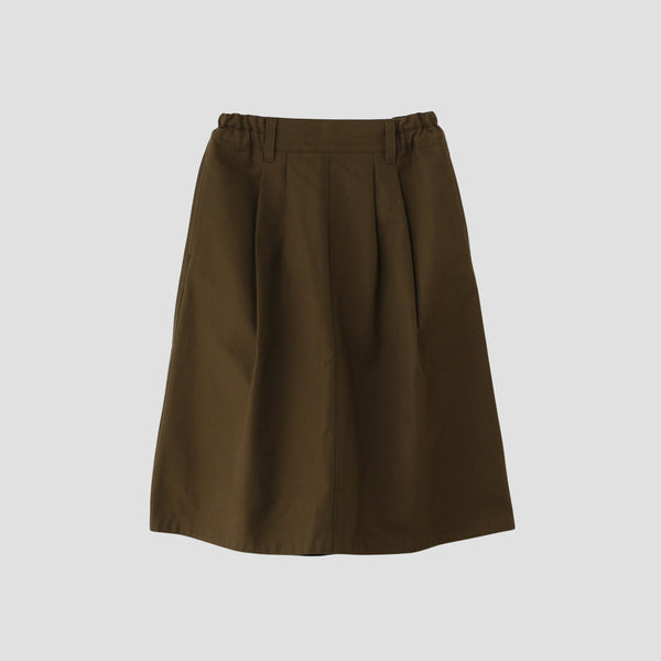 COTTON WOOL DRILL SKIRT