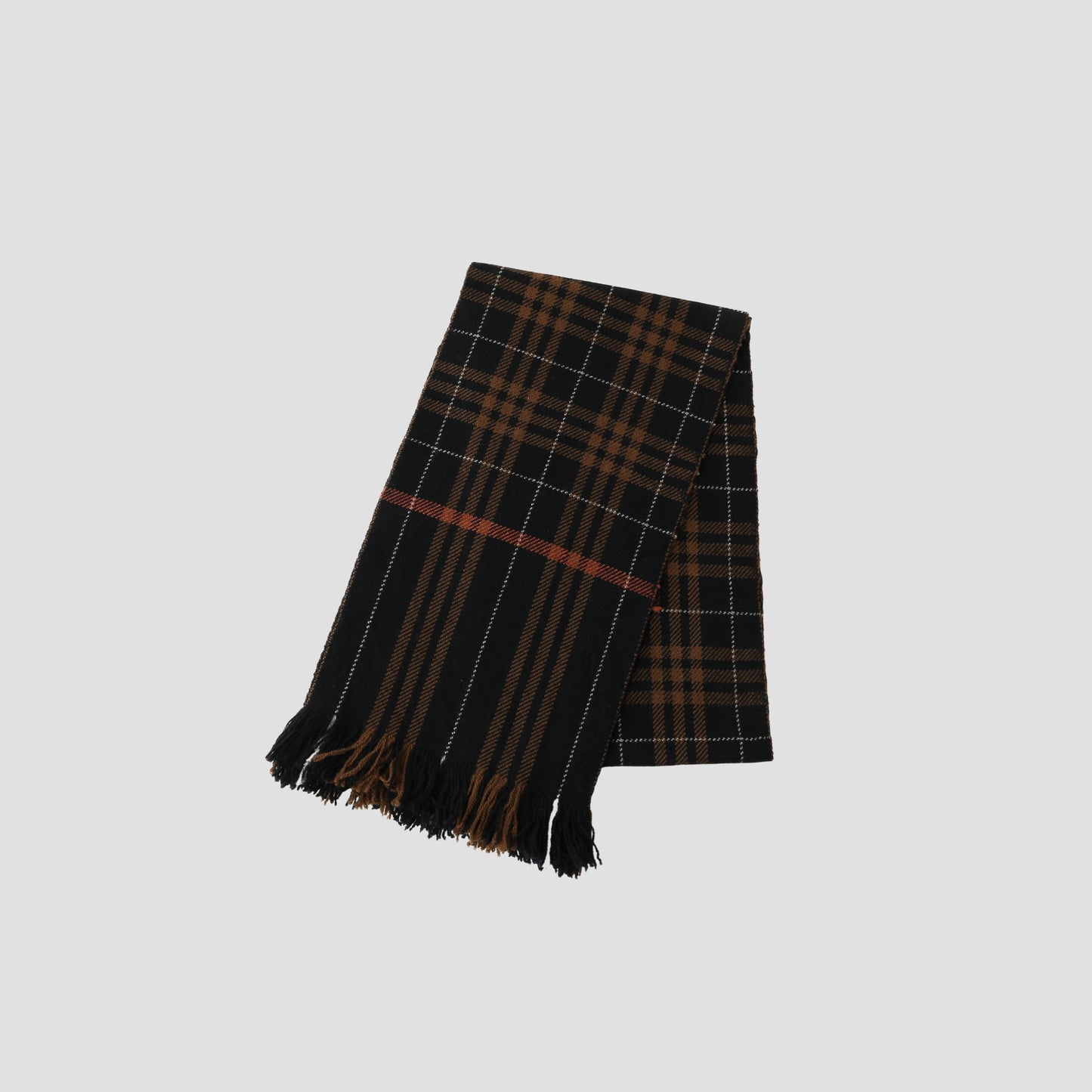 IRREGULAR CHECK SCARF