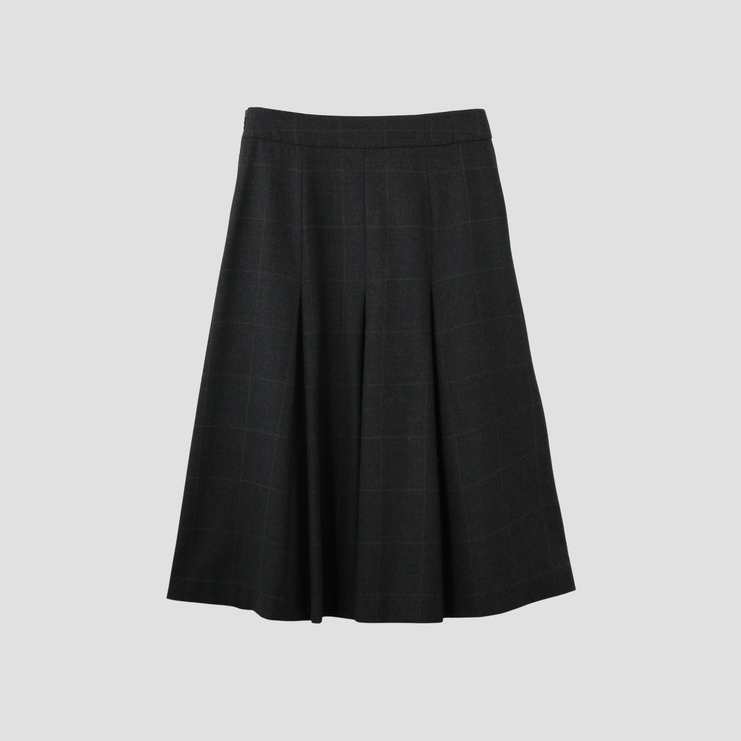 FINE WOOL FLANNEL SKIRT