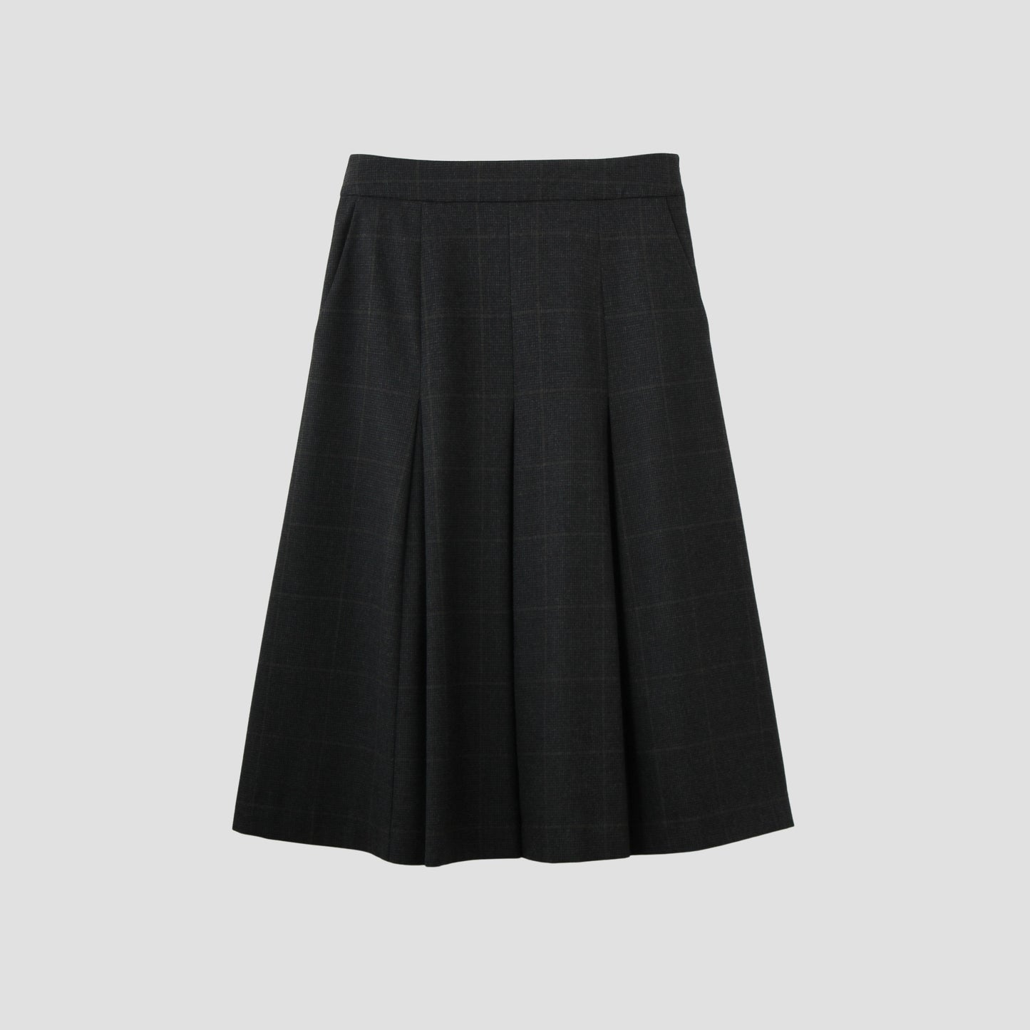 FINE WOOL FLANNEL SKIRT