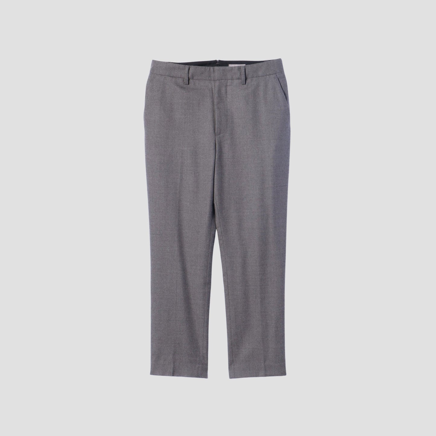 FINE WOOL FLANNEL TROUSERS