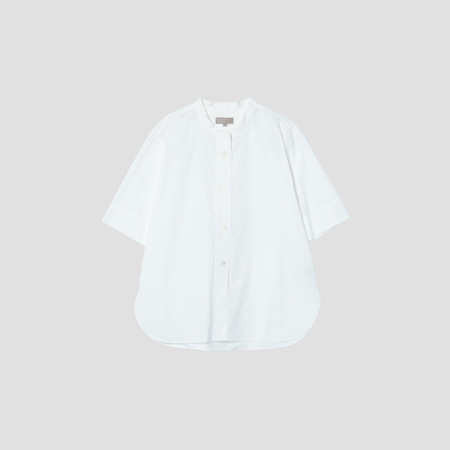 PLAIN COTTON POPLIN SHIRT