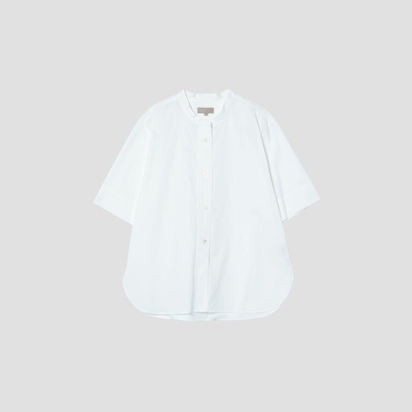 PLAIN COTTON POPLIN SHIRT