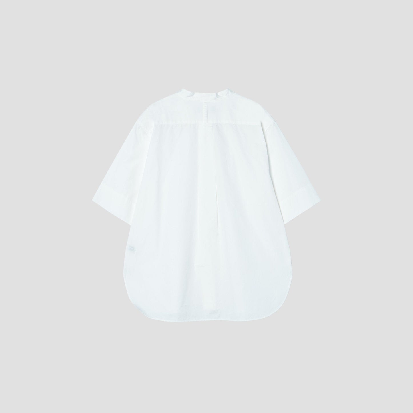 PLAIN COTTON POPLIN SHIRT