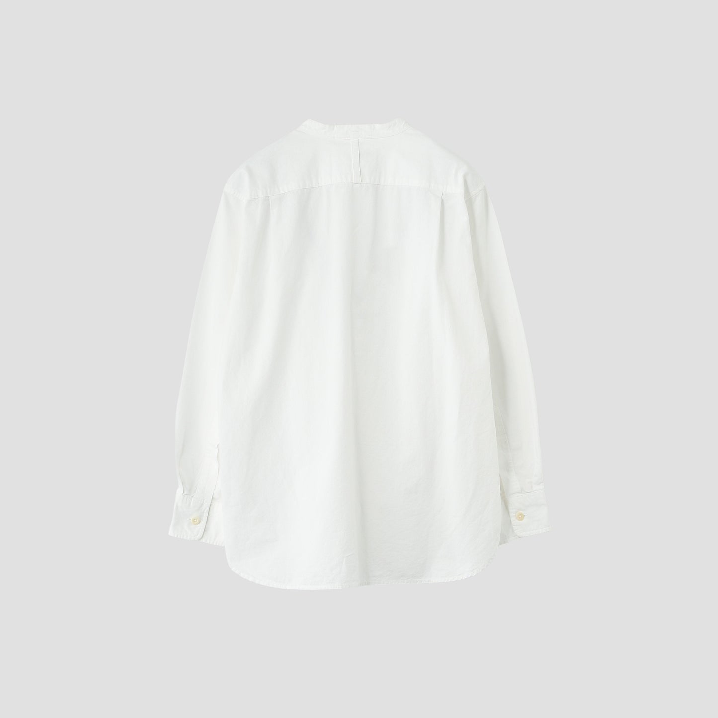 COTTON LINEN PLAIN WEAVE SHIRT