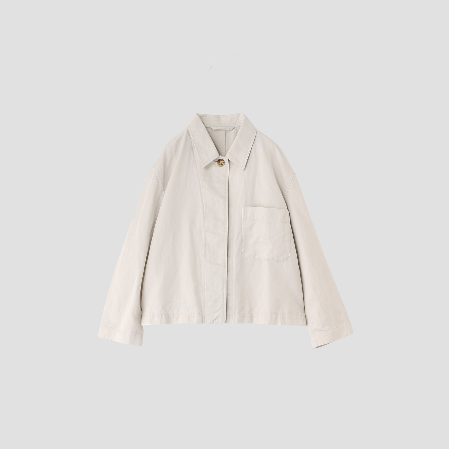 COTTON LINEN TWILL BLOUSON