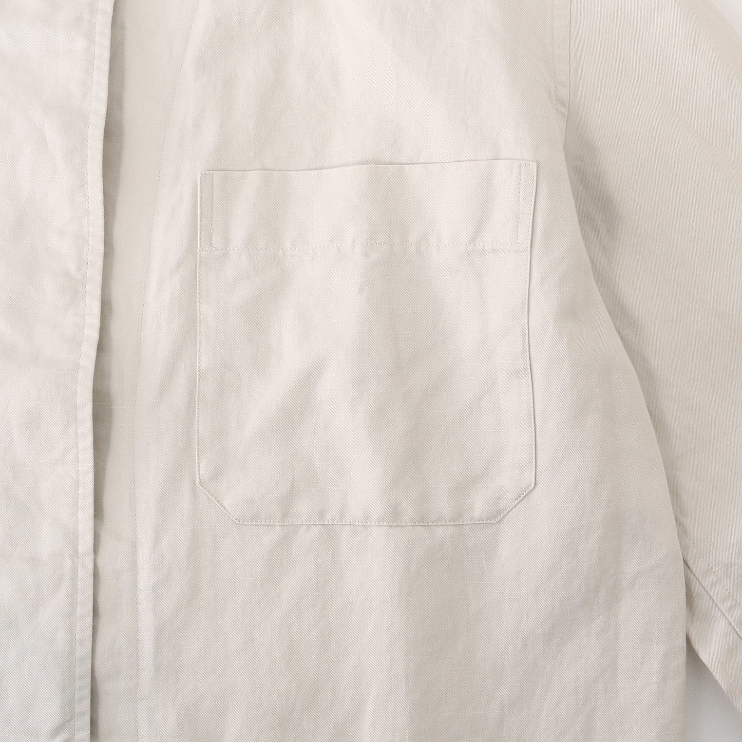 COTTON LINEN TWILL BLOUSON