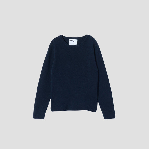 WASHED WOOL KNIT