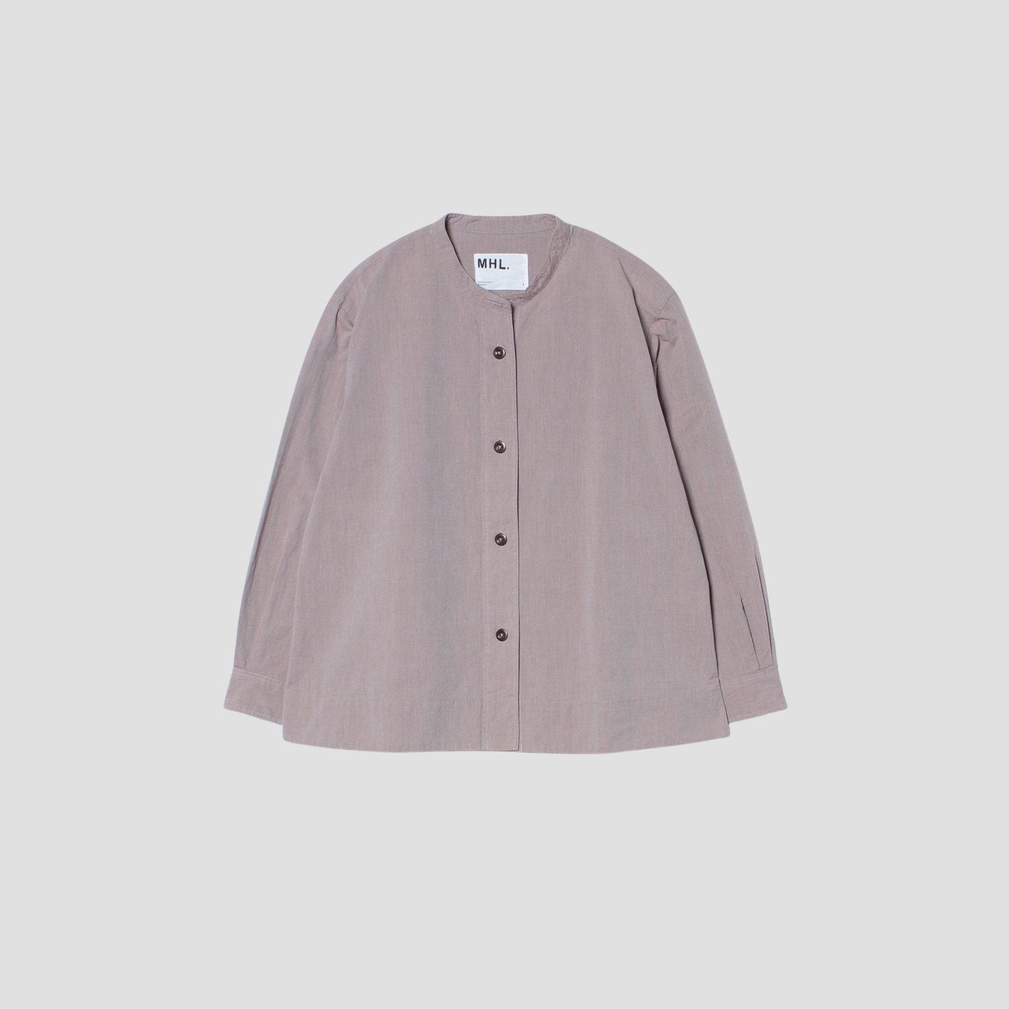 NATURAL COTTON CHAMBRAY SHIRT
