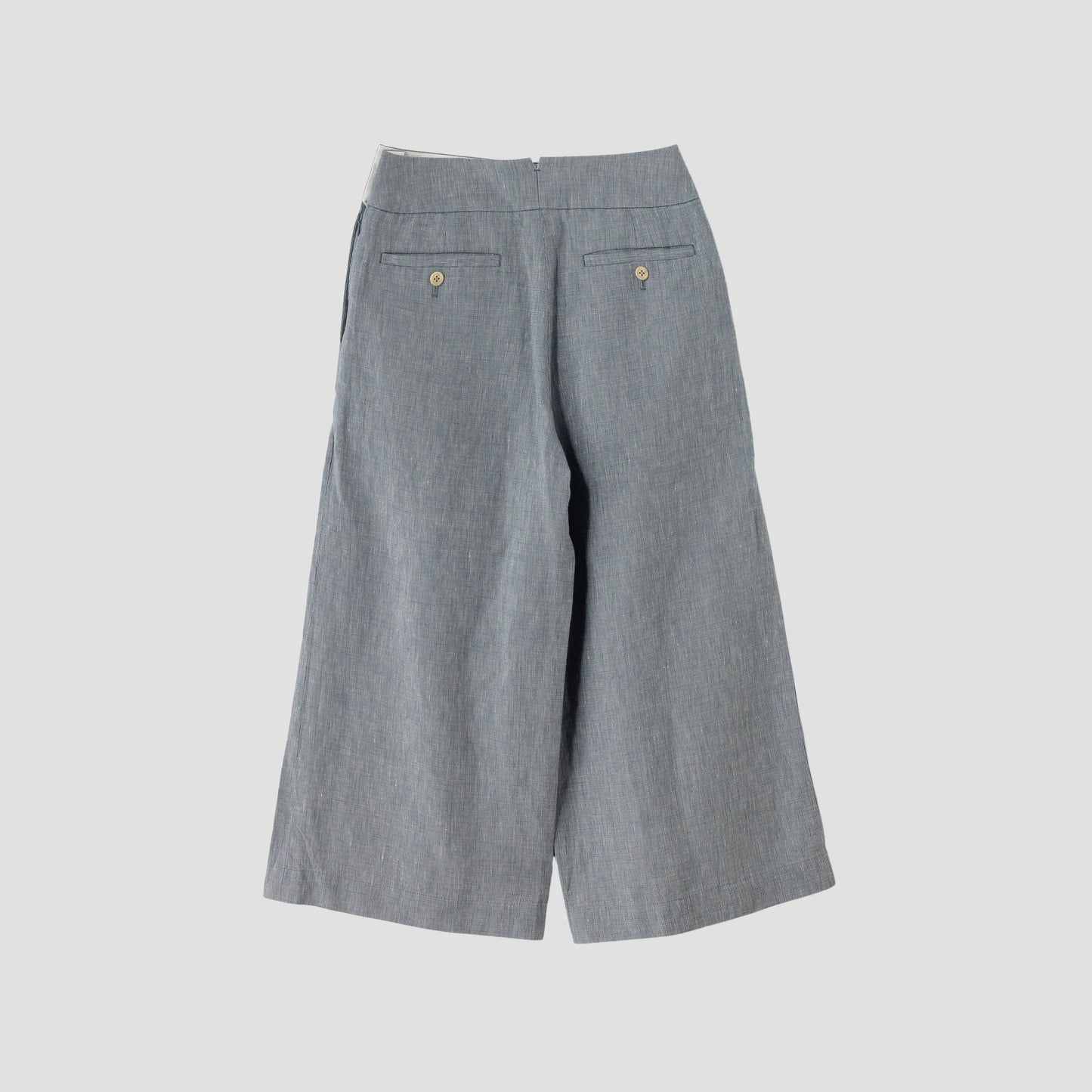 END ON END LINEN TROUSERS
