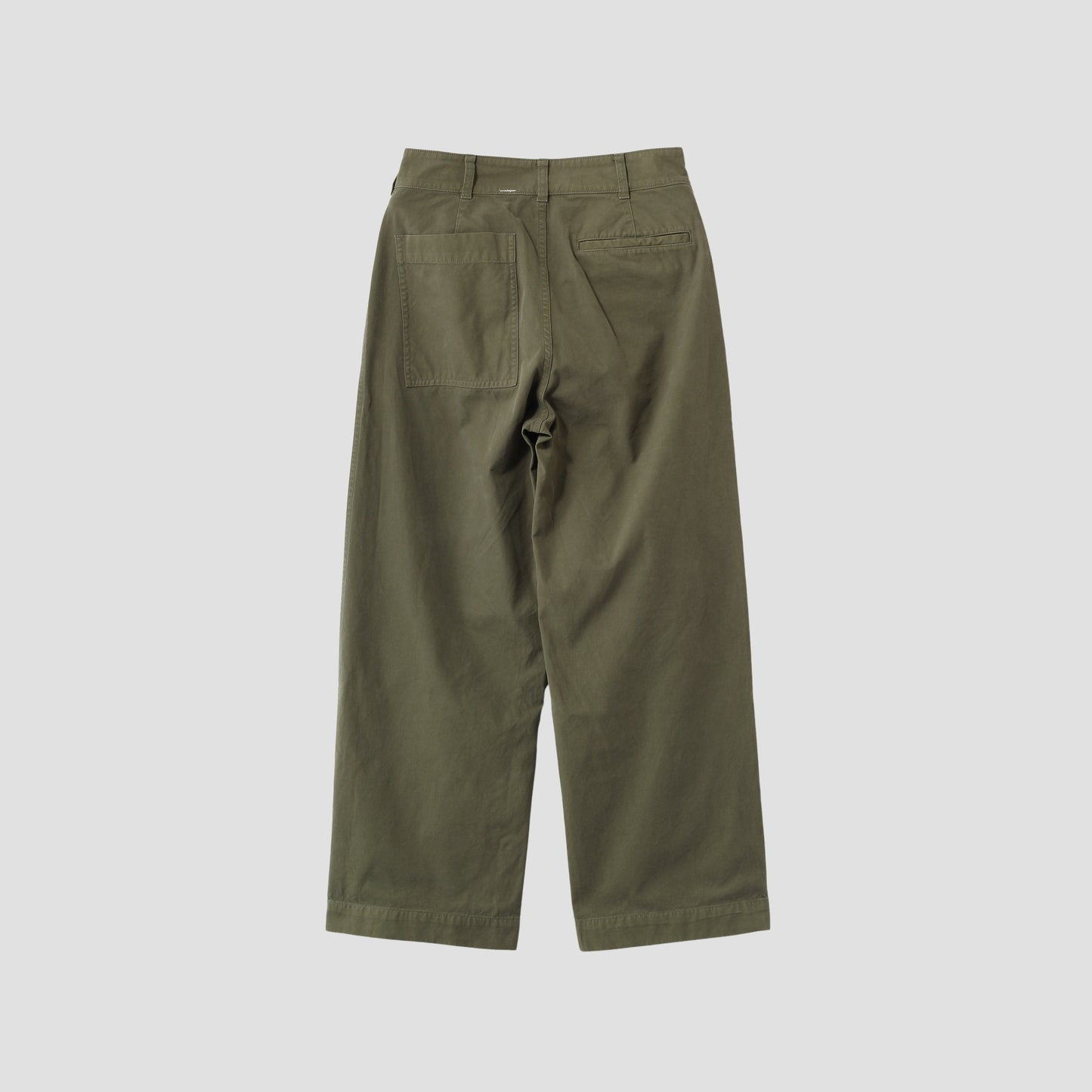 DRY COTTON CANVAS TROUSERS