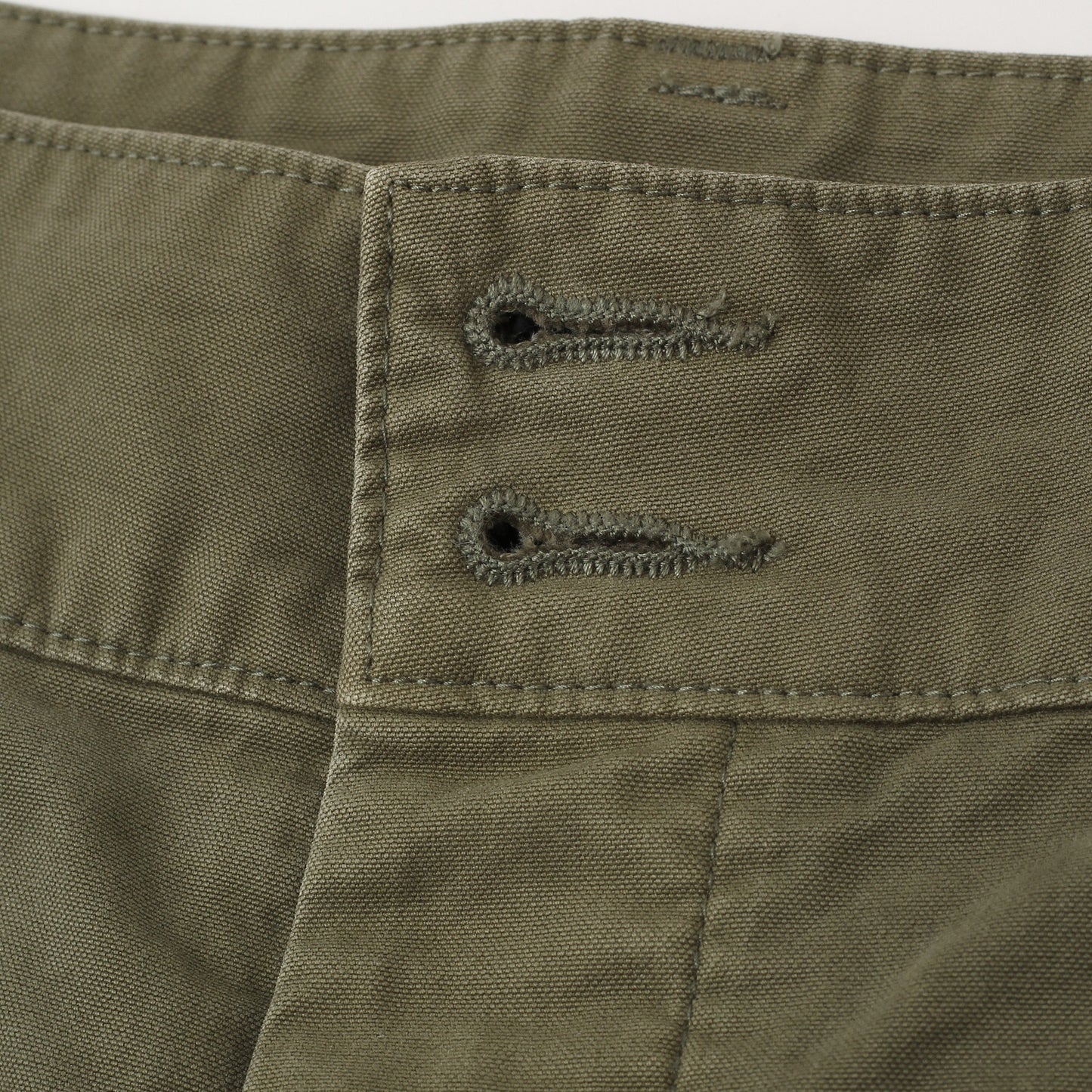 DRY COTTON CANVAS TROUSERS