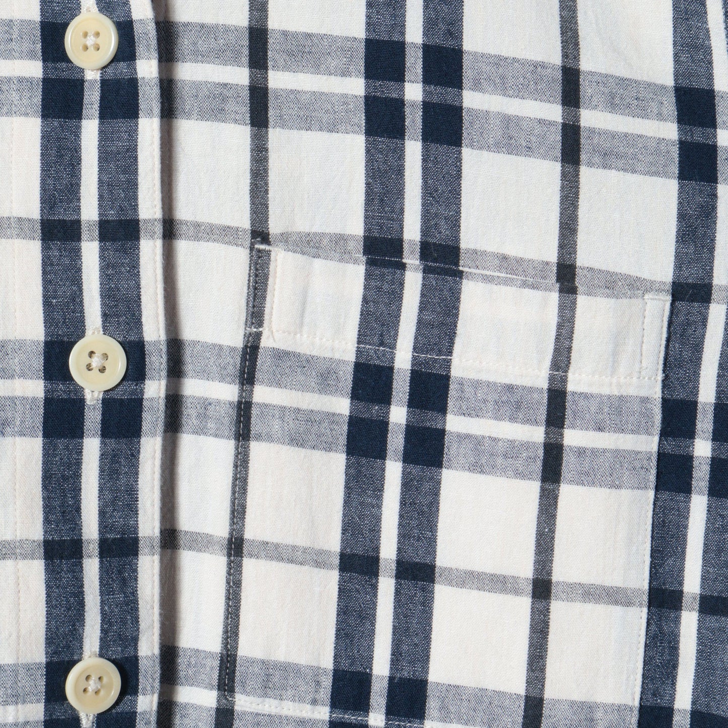 ROUGH COTTON LINEN SHIRTING