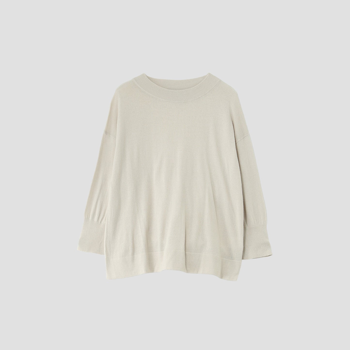 TWISTED COTTON SILK KNIT