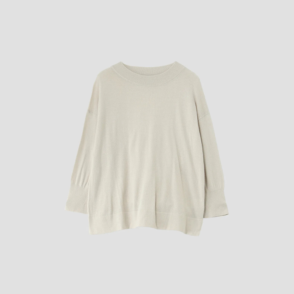 TWISTED COTTON SILK KNIT