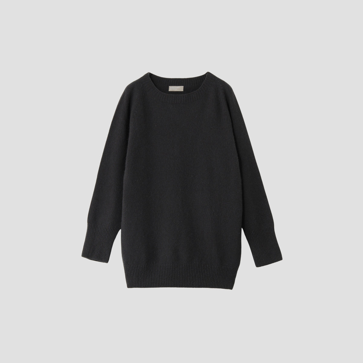 CASHMERE OVERSIZE CREW KNIT