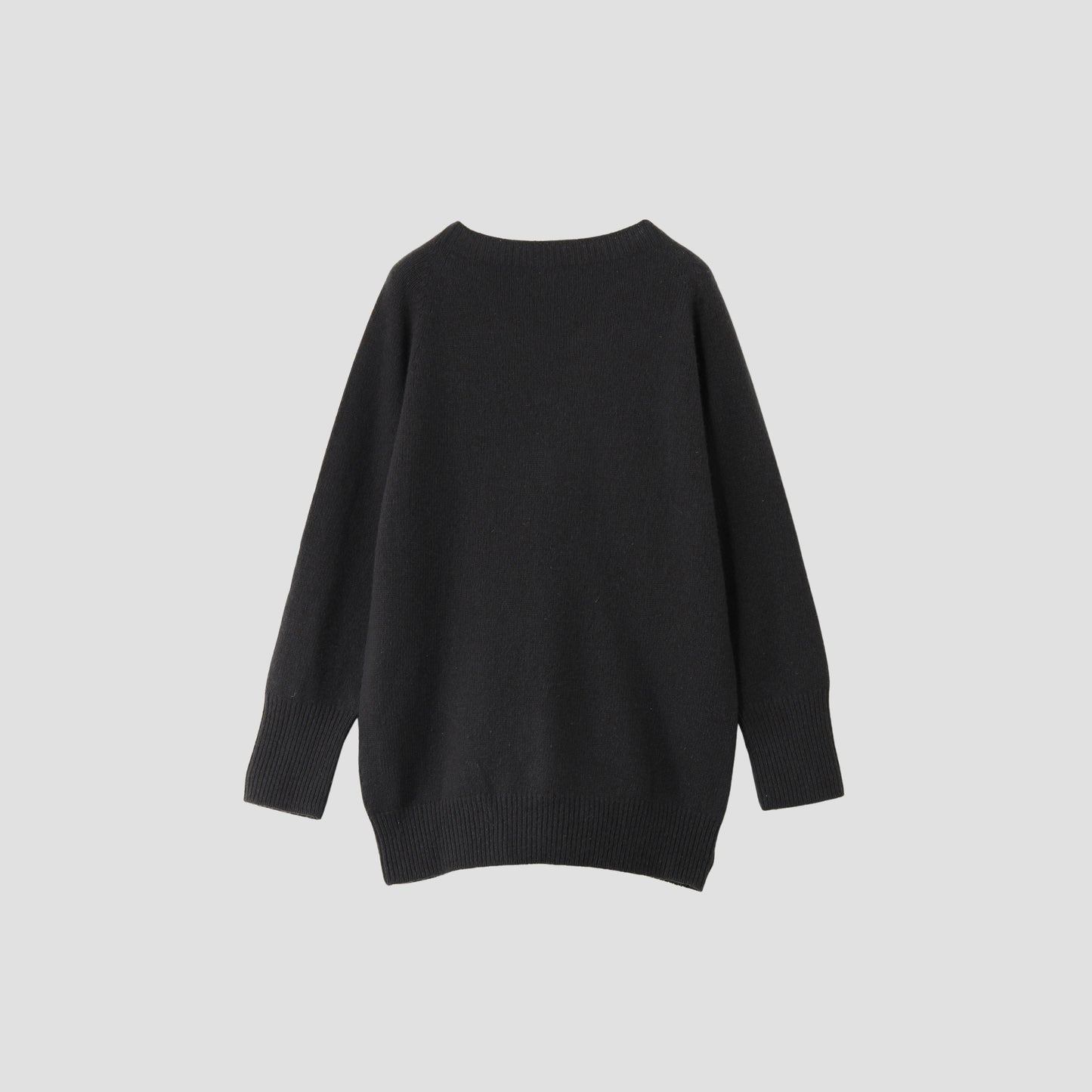 CASHMERE OVERSIZE CREW KNIT