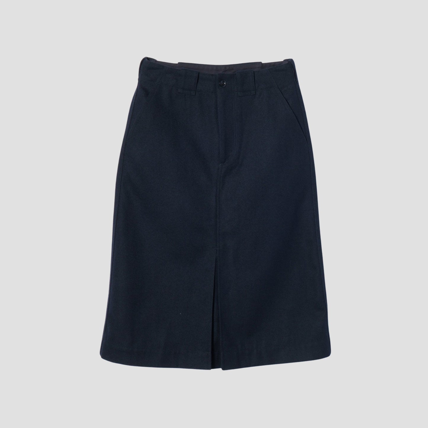 WOOL COTTON DRILL SKIRT