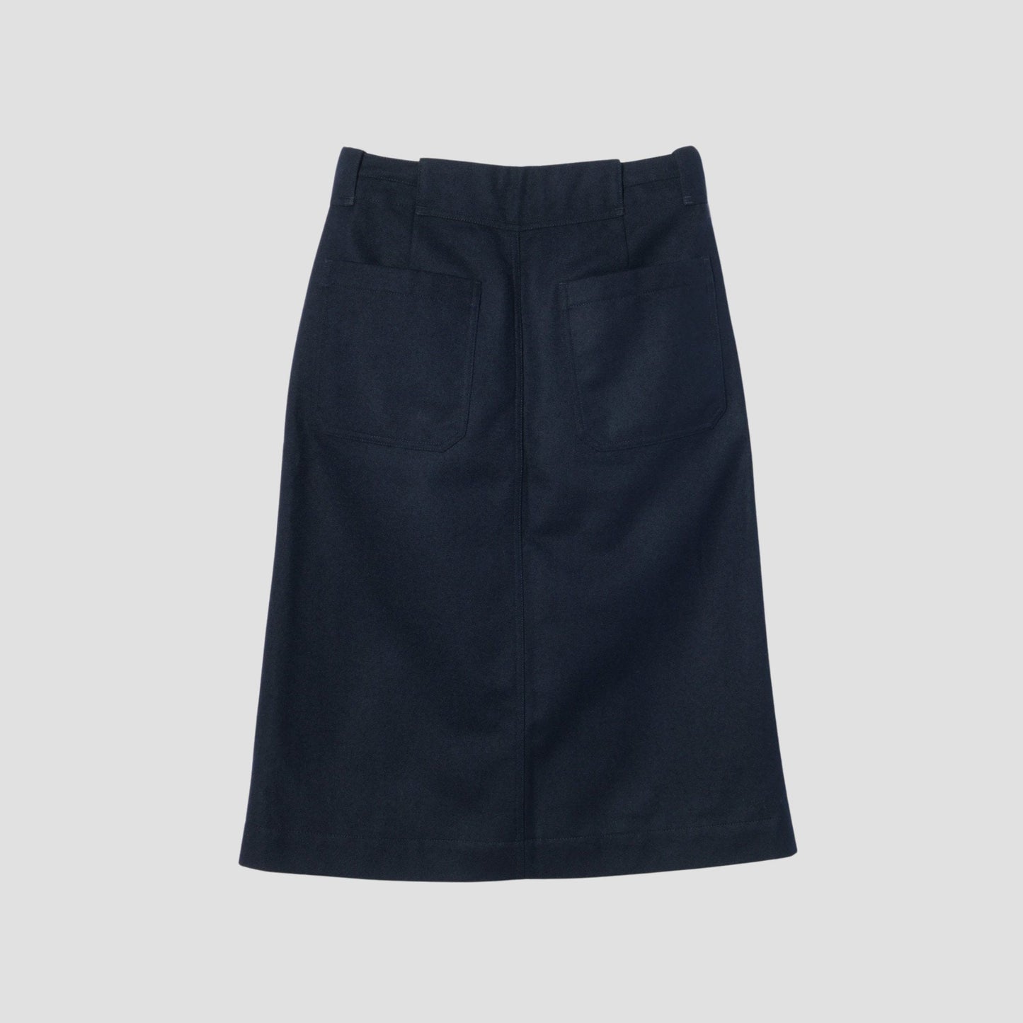 WOOL COTTON DRILL SKIRT
