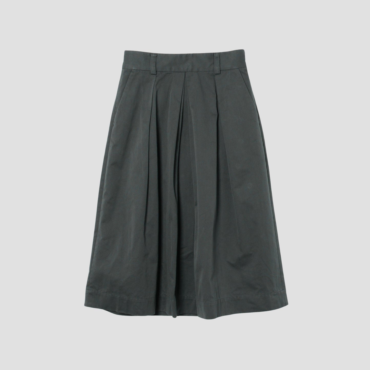 COTTON TWILL SKIRT