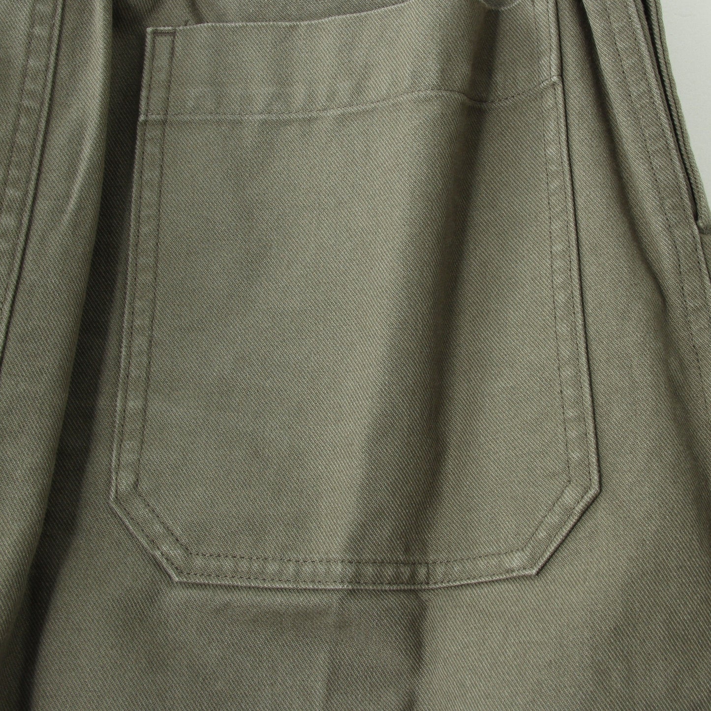 ORGANIC COTTON GABARDINE SKIRT
