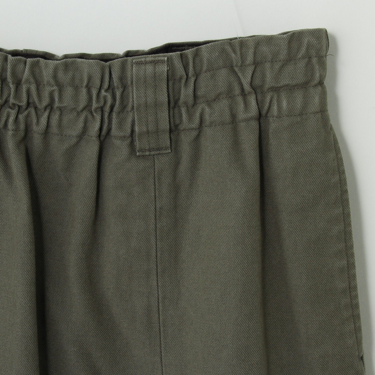 ORGANIC COTTON GABARDINE SKIRT