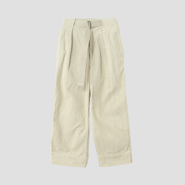 DRY COTTON NEEDLECORD TROUSERS