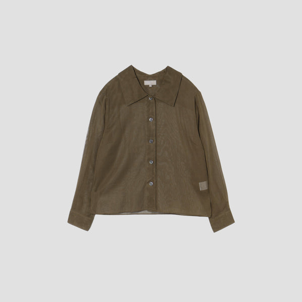 COTTON ORGANZA SHIRT