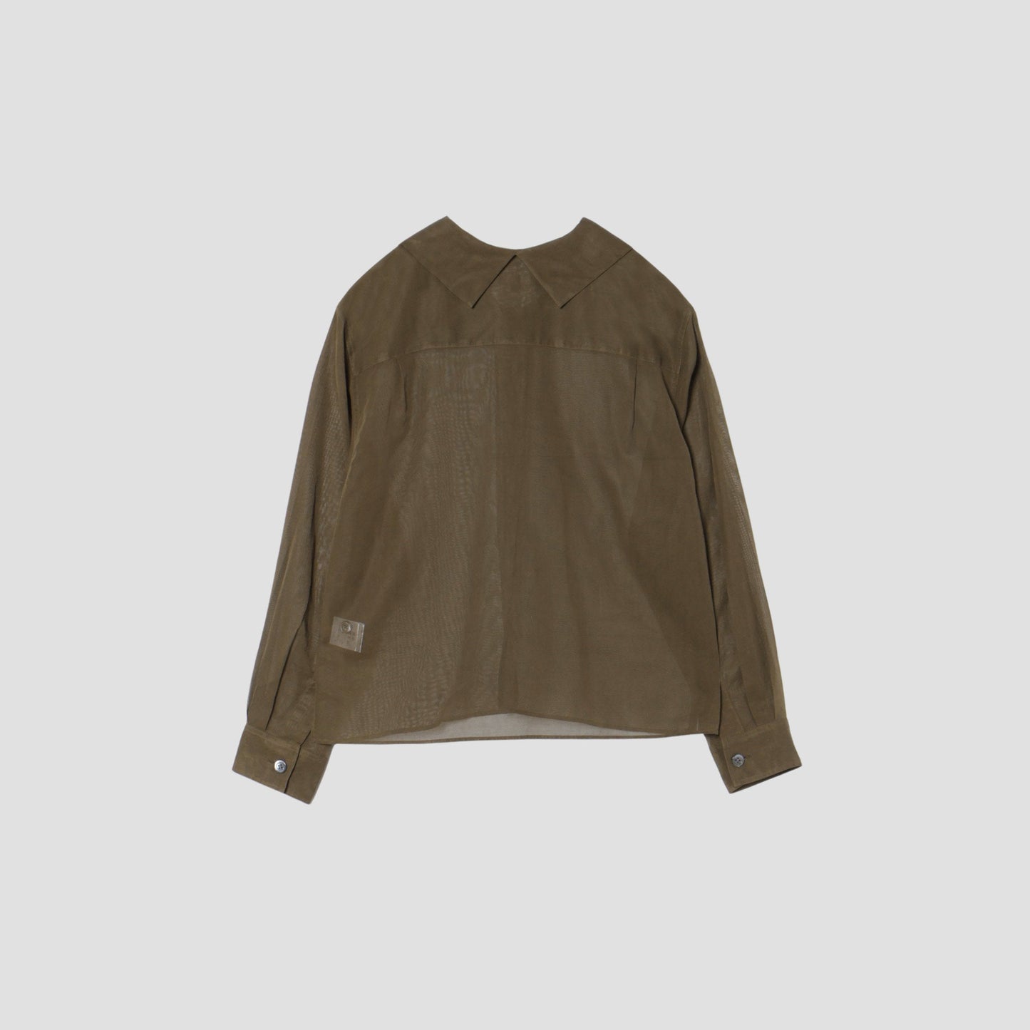 COTTON ORGANZA SHIRT