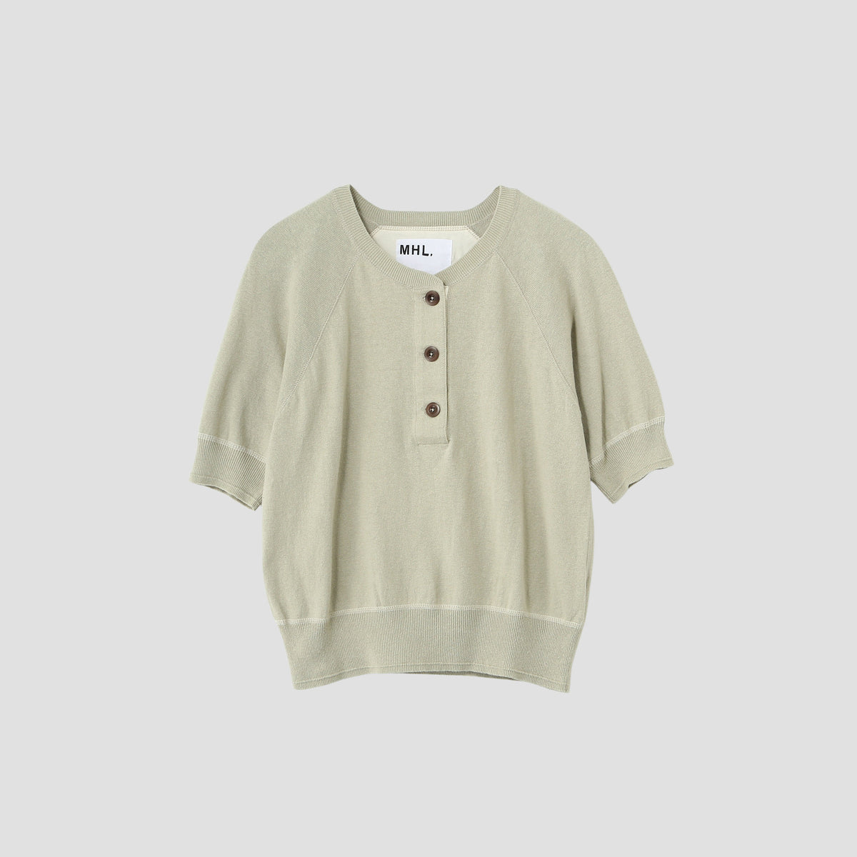 FINE SLUB COTTON LINEN KNIT