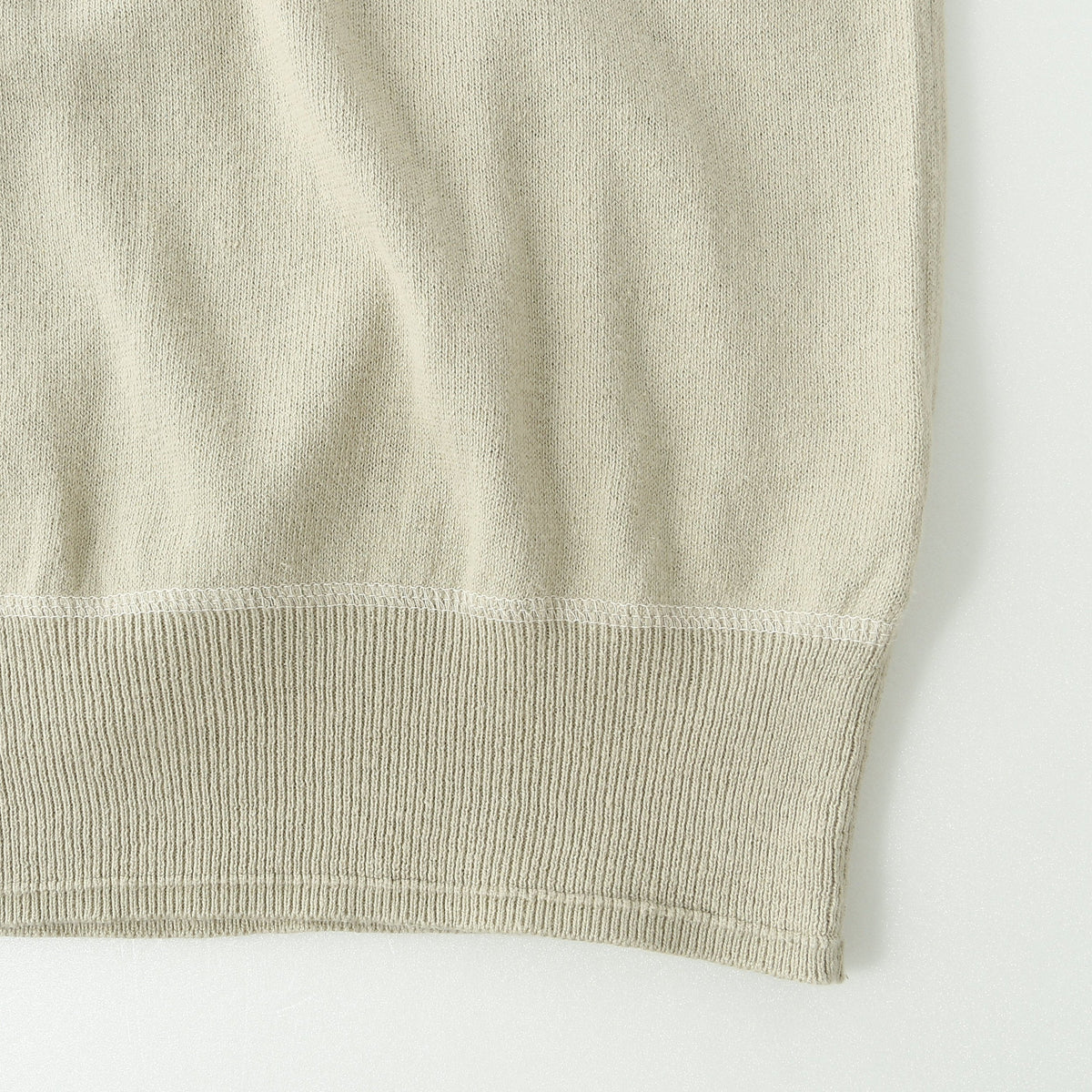 FINE SLUB COTTON LINEN KNIT