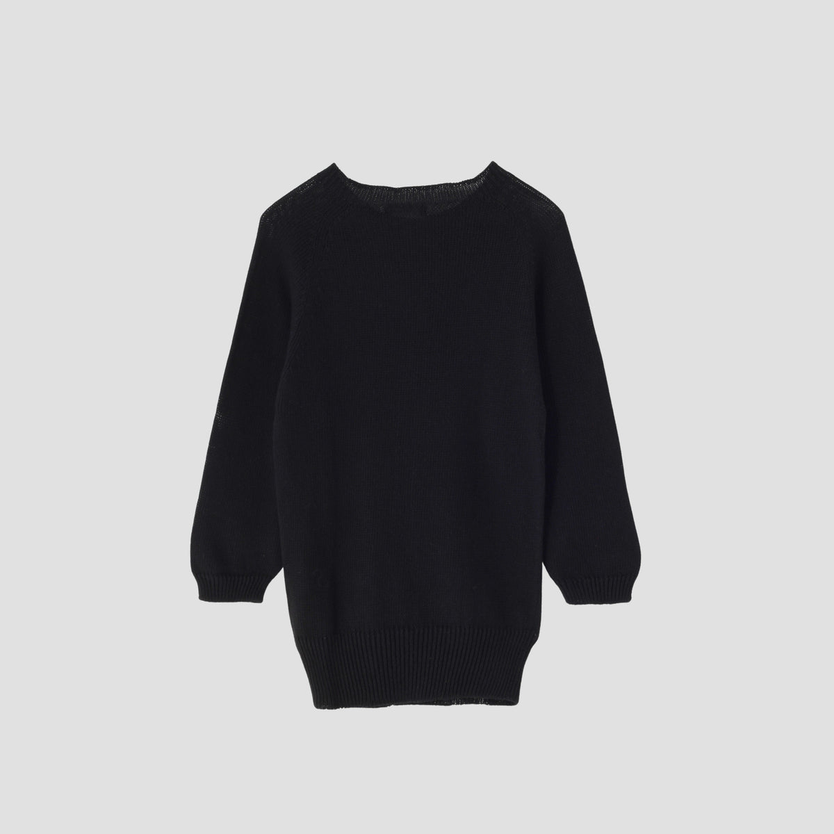 LONG SLEEVE CREW NECK KNIT