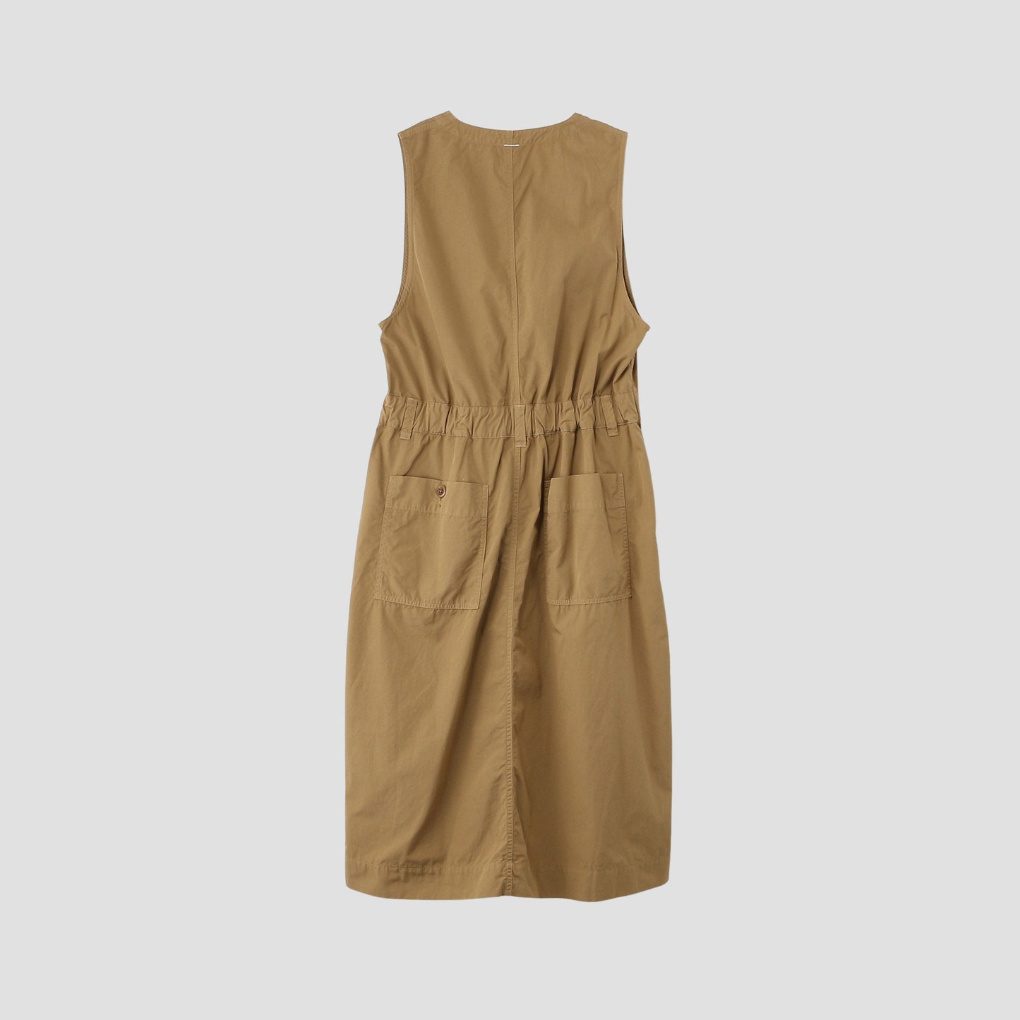 FINE COMPACT COTTON POPLIN DRESS