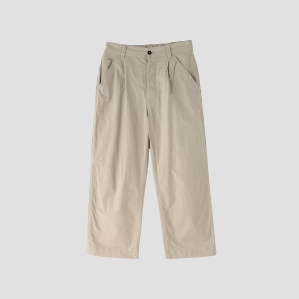 VINTAGE COTTON PLAINWEAVE TROUSERS