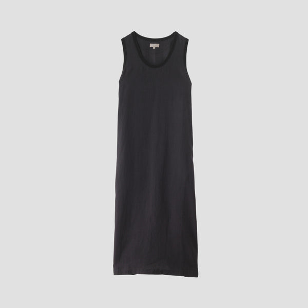 PLAIN WEAVE LINEN DRESS