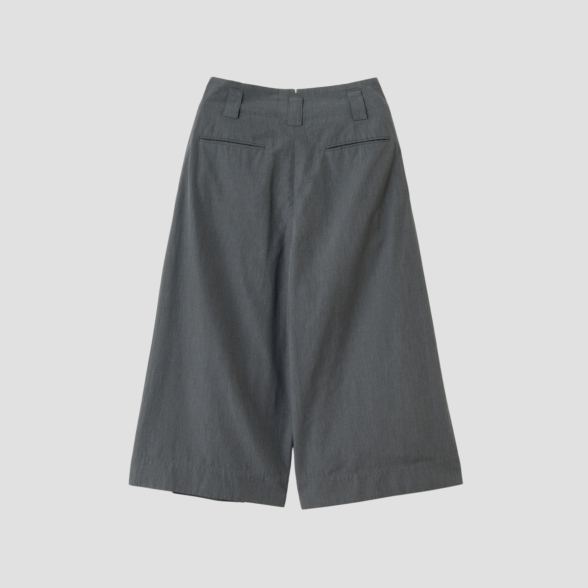 COMPACT COTTON TROUSERS
