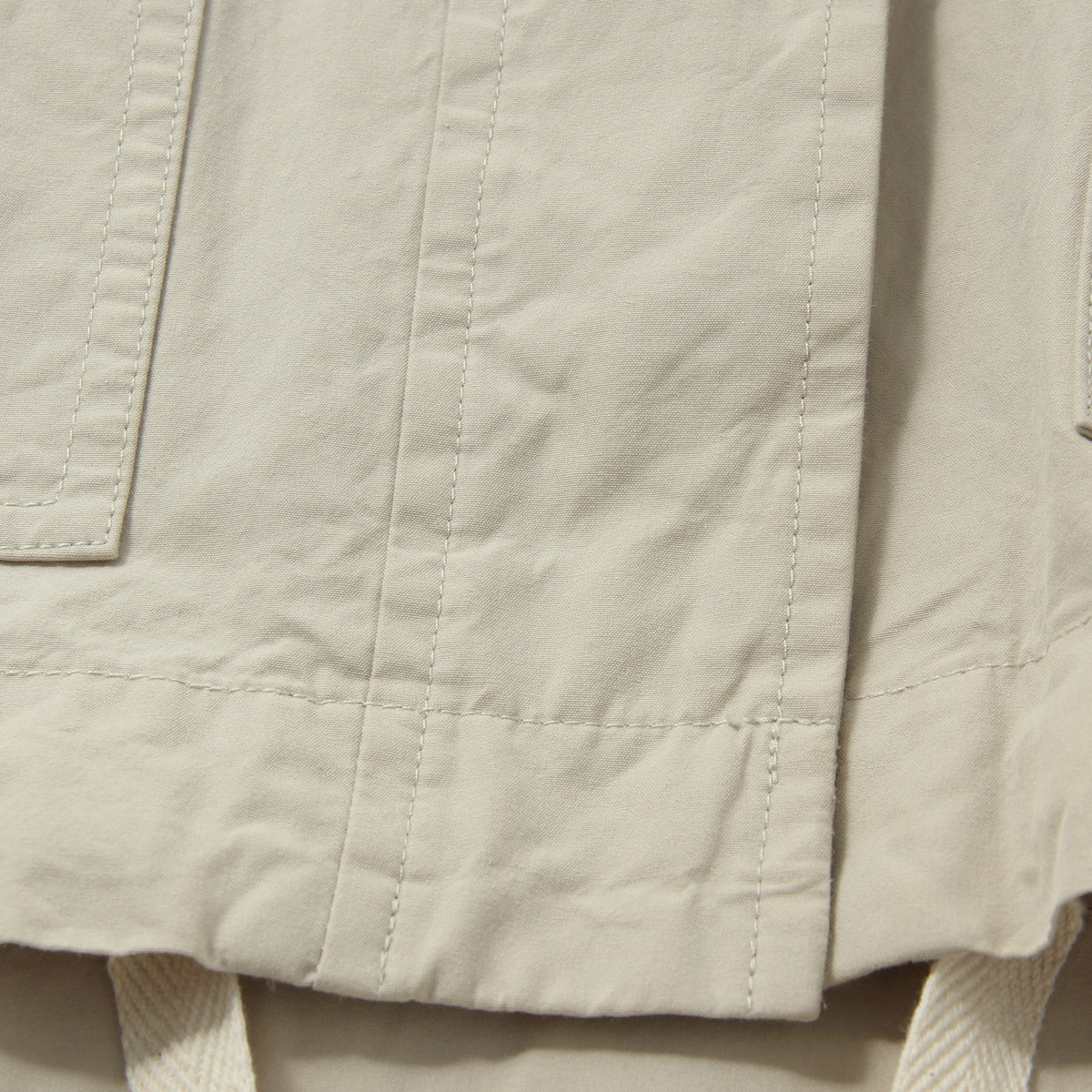 PROOFED COTTON POPLIN BLOUSON