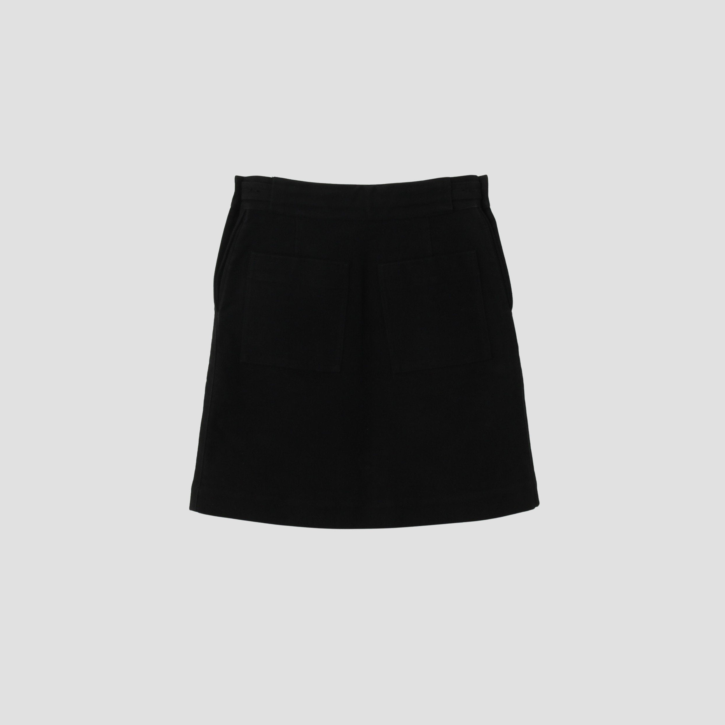 MARGARET HOWELL ブラック キルトスカート II（巻きスカート） スカート / II / BLACK(ブラック) ｜ マーガレット・ハウエル 公式