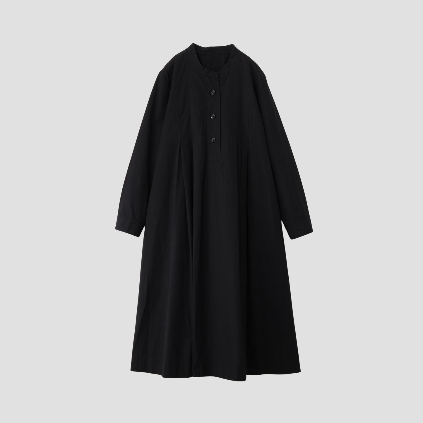 STIFF COTTON POPLIN DRESS