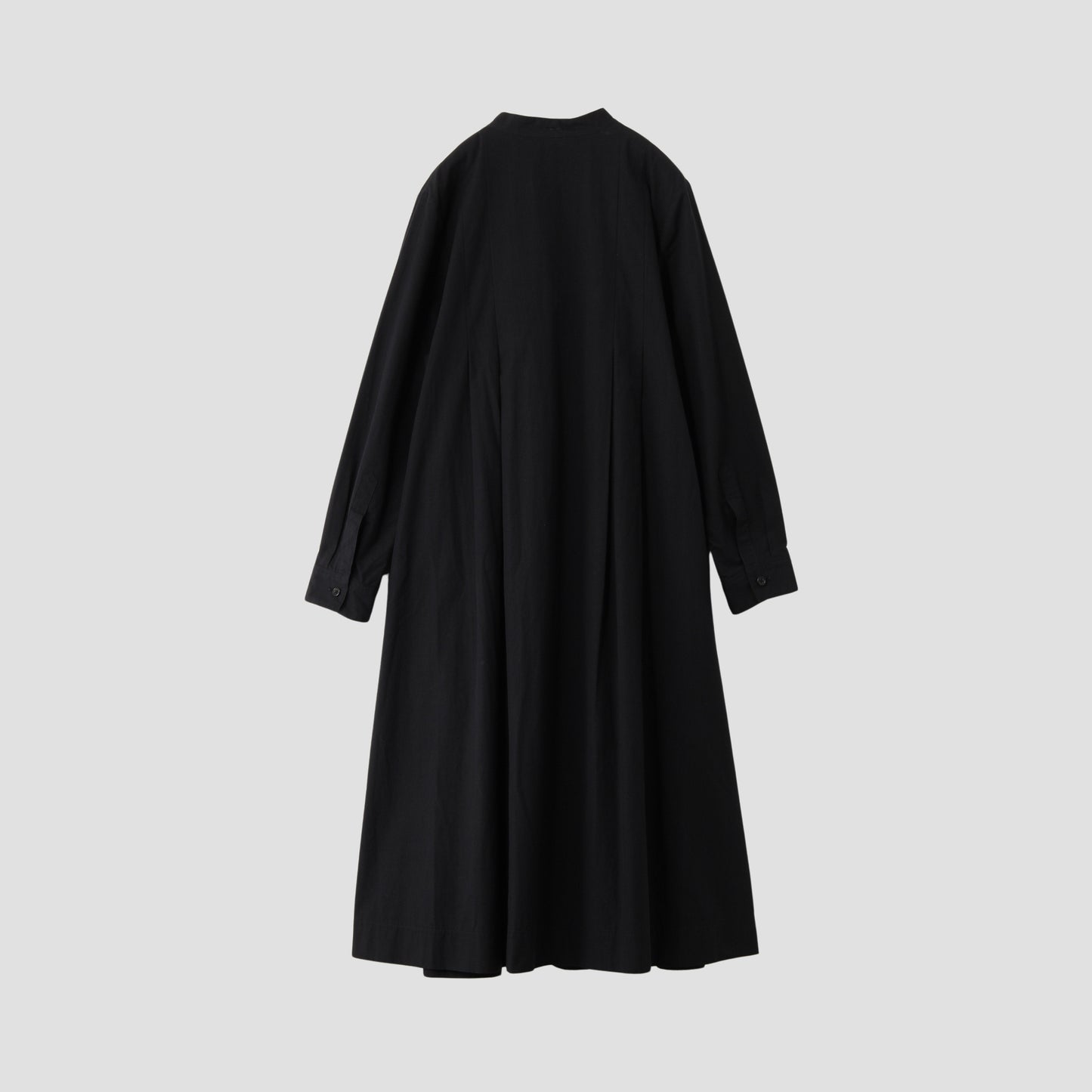 STIFF COTTON POPLIN DRESS