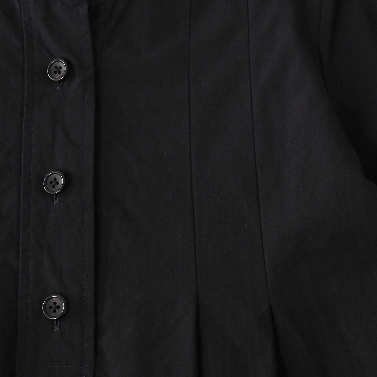 STIFF COTTON POPLIN DRESS