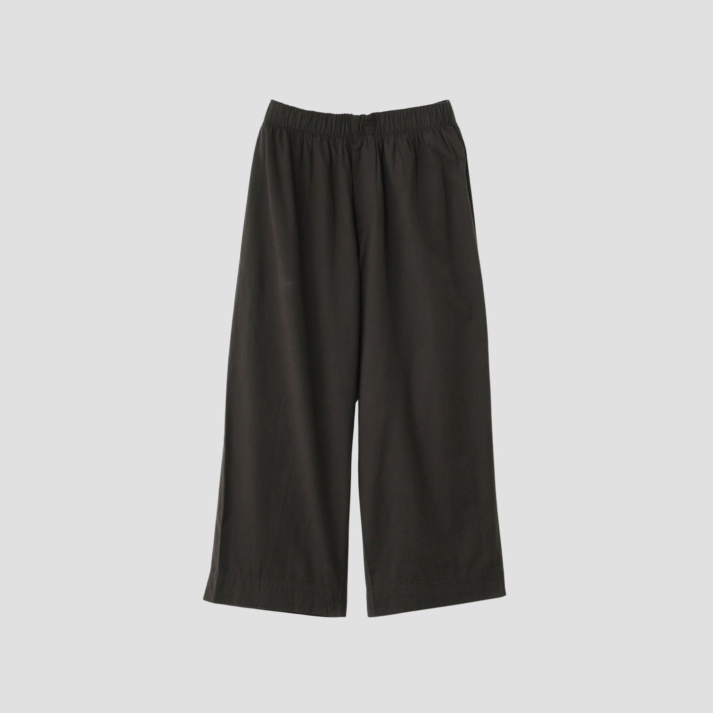 BRUSHED COTTON CASHMERE TROUSERS