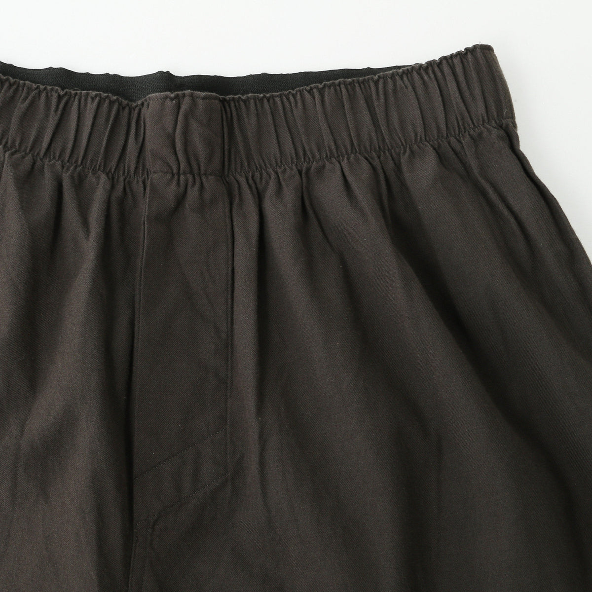 BRUSHED COTTON CASHMERE TROUSERS