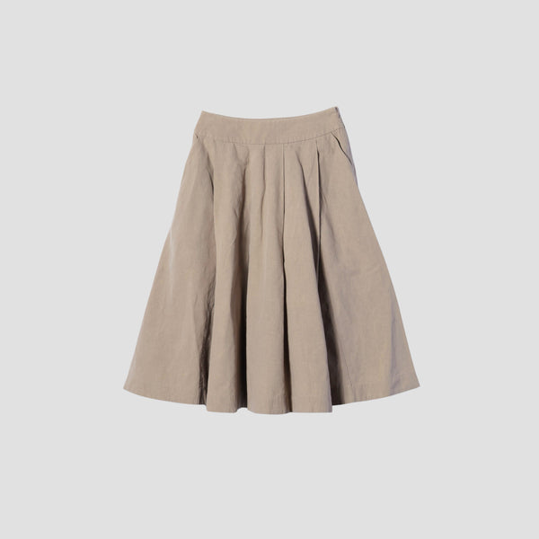 FINE LINEN COTTON SKIRT