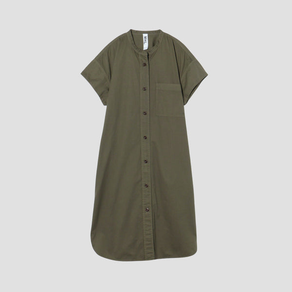 SUPERFINE COTTON TWILL DRESS