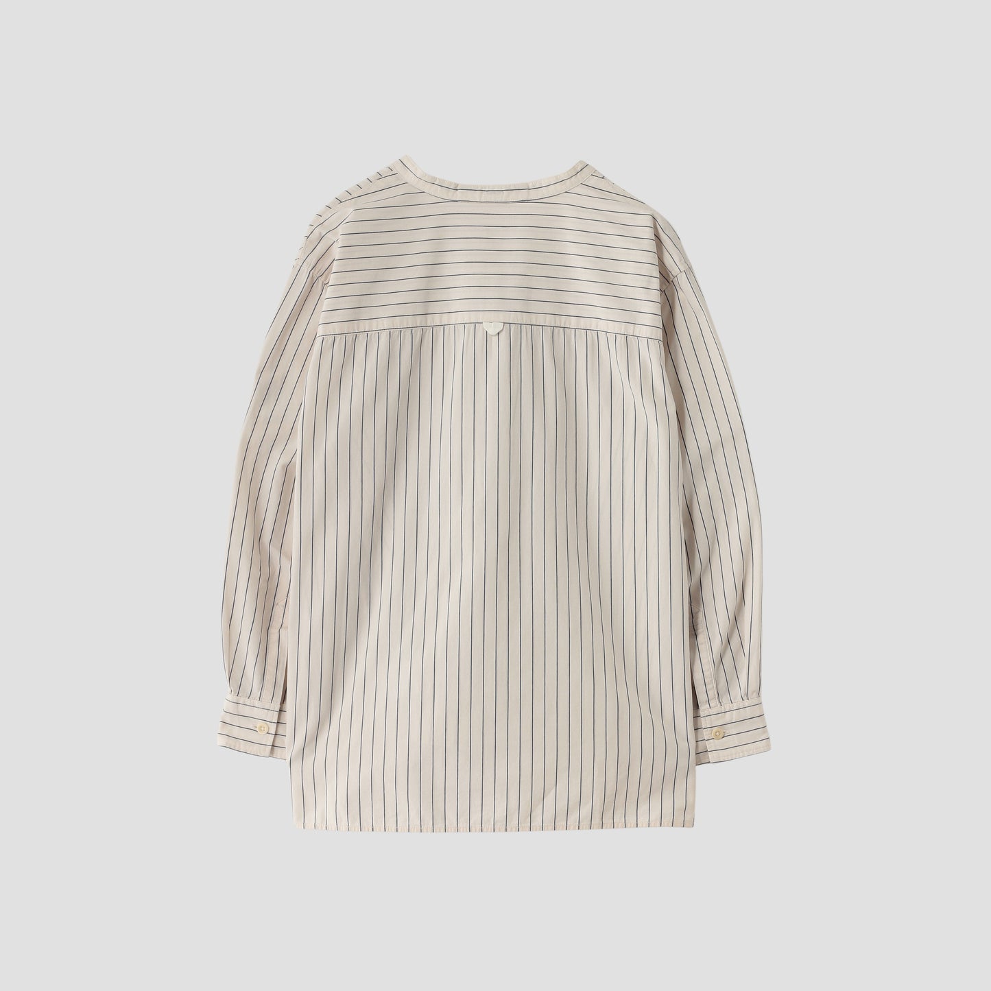 COTTON WIDE STRIPE SHIRT