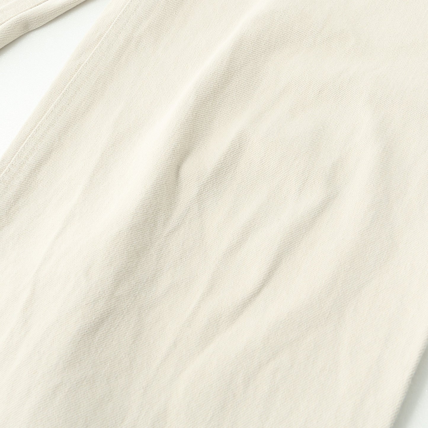 WHITE DENIM TROUSERS